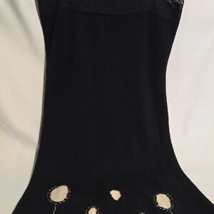 Upcycled Cashmere Sweater Midi Skirt